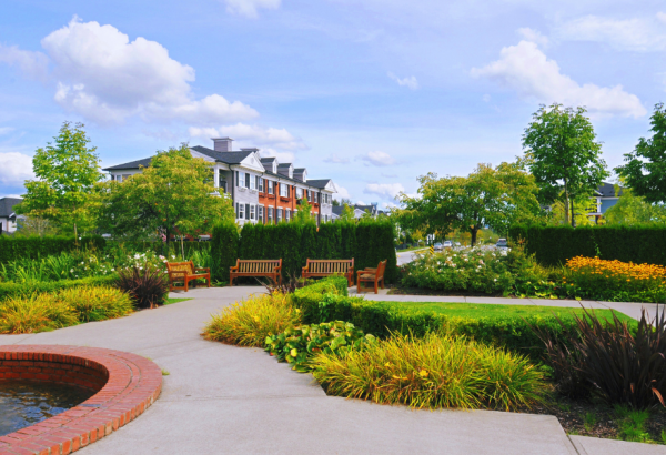 Community garden space